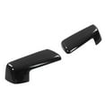 thumbnail image 4 of Top Half Mirror Cover, Replacement Anti Aging Easy To Install Durable Side Wing Mirror Cover   For Car Glossy Black,Carbon Fiber Style, 4 of 8