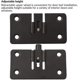 thumbnail image 4 of 3 Polea para puerta corredera, puerta de madera, polea para puerta de armario, accesorios para puerta corredera (2 piezas), 4 of 5