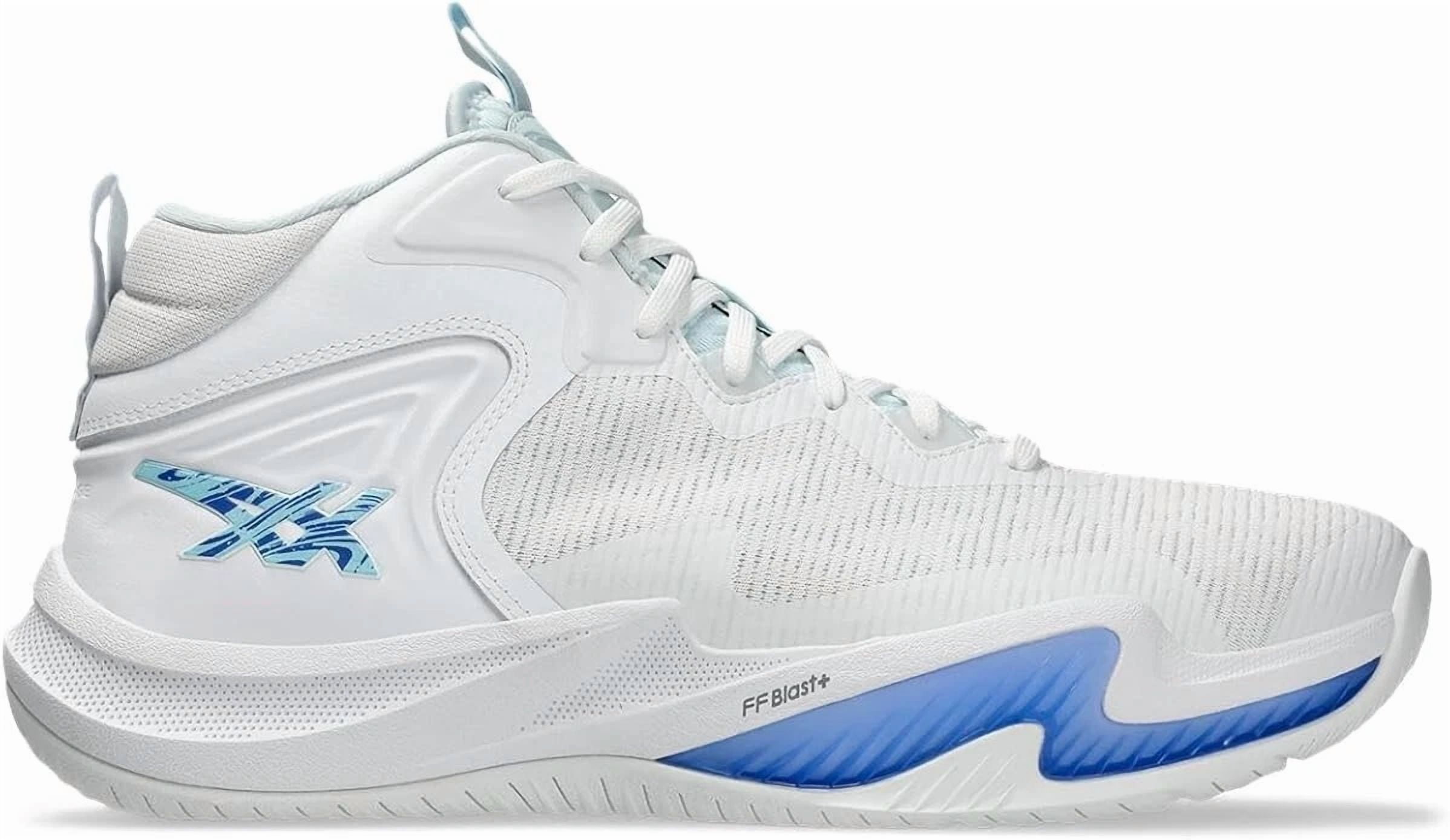 ASICS Basketball Shoes NOVA SURGE 3 1061A048-100 White/Bright Cyan