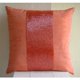 thumbnail image 4 of Funda de almohada decorativa, funda de almohada naranja, funda de almohada con cuentas en el centro, funda de almohada decorativa de 35 x 35 cm (14 x 14 pulgadas), funda de almohada cuadrada de seda,, 4 of 6