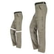 thumbnail image 1 of Pantalones largos para hombre, de color liso, informales, secos, para exteriores, finos, desmontables, largos, pantalones combinados para hombre, 1 of 3