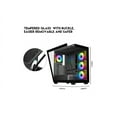 thumbnail image 2 of DIYPC ARGB-N6-BK Black Dual USB3.0/ 1 xType C Tempered Glass ATX Gaming Computer Case w/ Dual Tempered Glass Panel and 4 x ARGB PWM Fans (Pre-Installed). Support  BTF Back Plug MB, 2 of 12