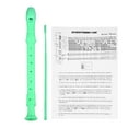 thumbnail image 2 of 8 Hole Colourful Recorder ABS Lightweight Flute Portable Clarinet Recorder with Detailed Fingering Chart for Playing, 2 of 8