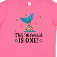 thumbnail image 4 of Inktastic Mermaid 1st Birthday 1 Year Old Girls Baby T-Shirt, 4 of 5
