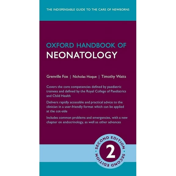 Oxford Medical Handbooks Oxford Handbook of Neonatology, (Paperback)