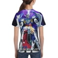 thumbnail image 6 of Youth Mobile Suit Gundam T Shirts 3D Printed Short Sleeve Tee Shirt for Boys Girls, 6 of 8