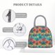 thumbnail image 4 of Balery Hawaii Palms Bolsa de Almuerzo para Mujeres, Caja de Almuerzo, Bolsa de Almuerzo Pequeña Impermeable, Tote de Almuerzo Reutilizable con Gran Capacidad, 4 of 6