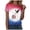 Hot Pink, variant on UngA 250 Anniversary USA Shirts, Patriotic Shirts for Women 4th of July T Shirts American Flag Graphic Tees Tops Raglan Short Sleeve Fourth of July Outfits (Sky Blue,S)