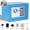 Blue, variant on Digital Security Fireproof Safe Box Stainless Steel Anti-theft for Document Money Valuables, Black