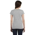 thumbnail image 3 of Gildan Ladies' SoftStyle 4.5 oz. Fitted V-Neck T-Shirt - G64VL, 3 of 4