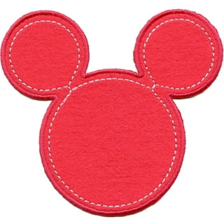 Minnie Mouse Inspired Iron on Patch, Large Minnie Mouse Inspired Patch,  Minie Birthday Party Inspired Applique 