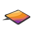 thumbnail image 3 of Logitech Combo Touch iPad Air (4th, 5th gen - 2020, 2022) Keyboard Case - Oxford Grey (Renewed), 3 of 5