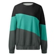 thumbnail image 3 of SIYUDAN Women Sweatshirt Long Sleeve Sweatshirt for Women Pullover for Women GN1 Pullover Adult Adult Crewneck Sweatshirt Women'S Fall Clothes Trendy Womens Clothes, 3 of 4