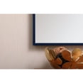 thumbnail image 4 of Home Decorative Modern Metal Frame Rectangle Mirror 24X 40" - Blue, 4 of 7