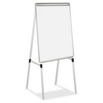 40.5 x 28 in. MasterVision Quadpod Presentation Easel, Silver