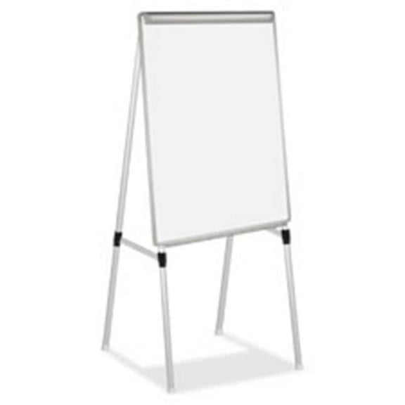 40.5 x 28 in. MasterVision Quadpod Presentation Easel, Silver