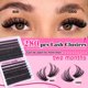 thumbnail image 3 of Kit de extensión de pestañas Focipeysa DIY Lash Curl 8-16 mm, 280 unidades, 3 of 7