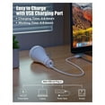 thumbnail image 4 of Bombilla Recargable USB con Control Remoto para de Energía en el Hogar, Bombilla LED Colgante con Gancho para Exteriores, Paquete de 4, 4 of 5