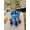 Blue 1pc, variant on Senz Manual Drink Dispenser With Stand, No-Installation Washable Beverage Dispenser For Parties, Weddings & Bars (1pc)