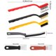 thumbnail image 3 of Juego de cepillos de limpieza de grietas de cerdas duras de 7 piezas | Cepillos para fregar lechada multisuperficie y cepillo de nailon | Juntas de baldosas, rieles para puertas correderas y, 3 of 8