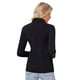 thumbnail image 2 of Camisas con botones Siliteelon para mujer de manga larga, color negro, 2 of 9