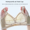 thumbnail image 2 of Ropa interior de látex para mujer, pecho grande, llamativo, sujetador pequeño, accesorio plegable, pecho fino, talla grande, copa completa, encaje, 2 of 5