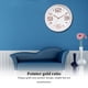 thumbnail image 4 of Reloj de pared Inteprter 12 pulgadas decorativo moderno oro rosa, 4 of 6