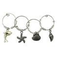 thumbnail image 2 of Unique Beach Themed Wine Charms, 2 of 4