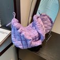 thumbnail image 2 of Bolso tote acolchado de moda para mujer bolso de nube plisado de algodón espacial bolso de compras informal FLhrweasw Nuevo, 2 of 9