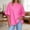 Hot Pink, variant on Yigetop Women & Plus Size Drop Shoulder Relaxed Casual Tee Shirt Top Lightweight Soft Comfy Daily Wear Hot Pink L