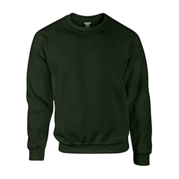 Gildan G12000 Dry Blend Adult Crew Neck Sweatshirt - Forest Green - Medium