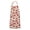 Red Strawberry Plants, variant on Red Strawberry Plants Fruit White Pattern Apron-Garden Aprons for Women with Pockets-Cotton Linen Waterproof Kitchen Cooking Gardening Aprons Adjustable for Kitchen,Cooking,BBQ and Salon 33x27 Inch