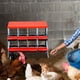 thumbnail image 3 of Garvee caja nido metálica para gallinas ponedoras, con orificios de ventilación y percha abatible, ideal para gallinero, gallinas, ponedoras y patos, 3 of 7