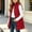 Red, variant on OGLCCG Long Puffer Vest Girls Sleeveless Quilted Warm Coat Gilet Jacket Fall Winter Zip Up Padded Outerwear with Pockets(Army Green,7-8 Years)