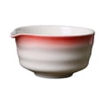thumbnail image 2 of DOLITY Ceramic Matcha Bowl 450ml Traditional Porcelain Tea Bowl for Family Beginner Red, 2 of 9
