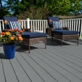 thumbnail image 6 of KILZ Over Armor Wood & Concrete Solid Coating Resurfacer, Exterior, Smooth Finish, Slate Gray, 1 Gallon, 6 of 11