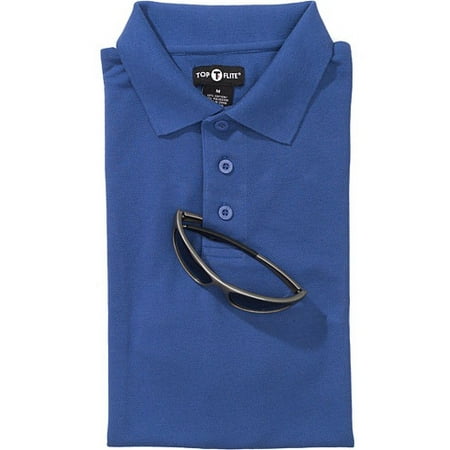 Men's Solid Shirt and Sunglasses Set