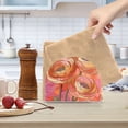 thumbnail image 2 of Yayeee Napkin Holder for Table Set of 2 Kitchen Paper Tissue Organization, Abstract Pink Flowers, 2 of 8