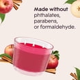 thumbnail image 4 of Glade® Scented 3-Wick Candle Air Freshener, Apple Cinnamon, 4 of 7