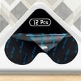 thumbnail image 3 of Xingzhi 12piece Rug Tapes With Multiple Shapes To Choose Fit For Any Rug Options Non Slide Pads PU Grippers Black Heart-shaped 1Set, 3 of 6