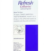 Refresh Celluvisc Lubricant Eye Gel, 30 Single Use Sterile Containers, 1 Pack