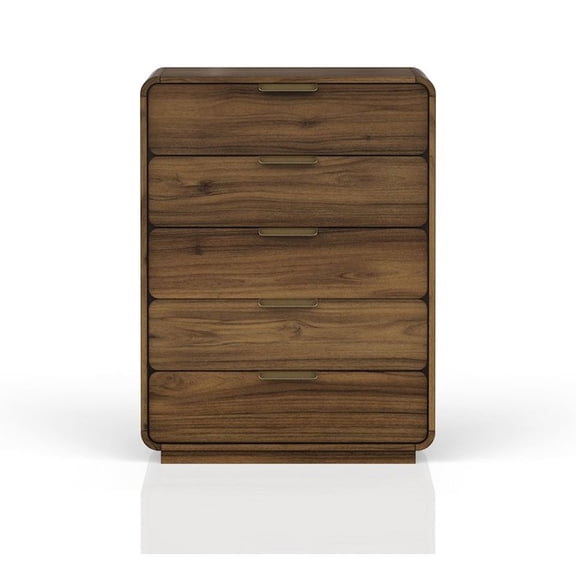Bernards Summerfield Chest in Walnut Finish