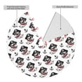 thumbnail image 2 of Picia Pirate Puppy Print Christmas Tree Skirt , Christmas Tree Skirt Ornaments for Merry Christmas Holiday Party Decorations Indoor Outdoor-36", 2 of 7