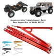 thumbnail image 3 of Xingzhi Aluminium Alloy Trigon Support Bar Rear Support Bar For AXIAL SCX10 Easy To Install Support Bar For AXIAL SCX10 Durable black 1Set, 3 of 6