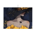 thumbnail image 1 of Fotbe Elegant Lady With Hat Alfombrilla de Secado para Cocina con Estampado, 18x24 Pulgadas, 1 of 7
