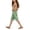 Z01-01Light Green, variant on Vrotazzy Girls Casual Spring Summer Girls Pants with Comfortable High Waist Wide Leg Cropped Design Featuring Pockets for Everyday,Size 13-14 Years