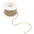 thumbnail image 4 of 1 Roll of Rhinestone Trim Ornament Glitter Rhinestone Chain DIY Material Crafts Sewing Rhinestone Chain, 4 of 9