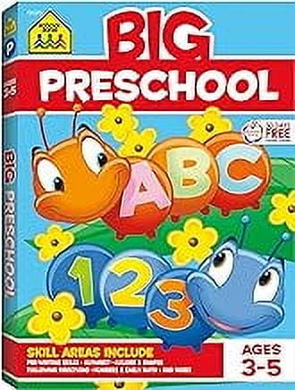School Zone Second Grade Workbook | Practice Reading, Math