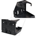 thumbnail image 5 of KAKOWELY car drink holder 1pc Foldable Cup Rack Folding Beverage Rack Ashtray Cup Holder for Car Interior3.86"X3.66"X3.62", 5 of 5