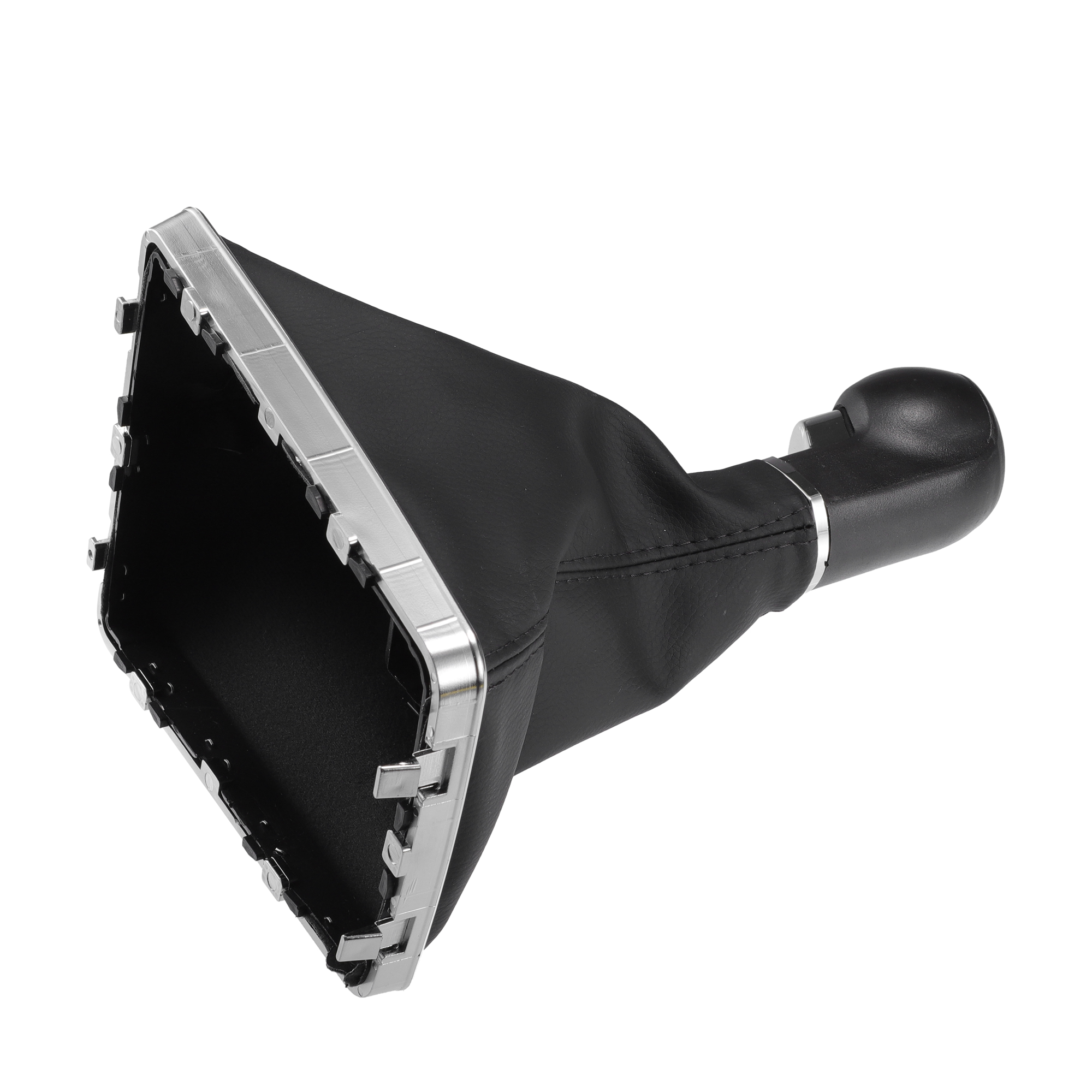 Unique Bargains 5 Speed Manual Gear Shift Knob Stick Shifter Lever Head Ball with Boot Cover for Opel for Astra